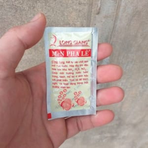 Men vi sinh làm trong nước bể cá gói 5g