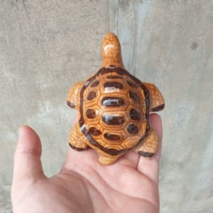 Phụ kiện trang trí bể cá: Rùa sứ