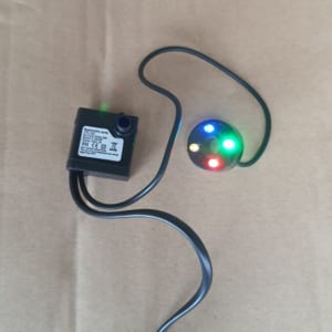 Máy bơm chìm có gắn đèn led, công suất 3 W